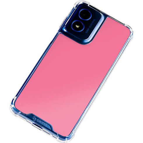 Bubble Gum Pink Moto G 5G (2024) Clear Case